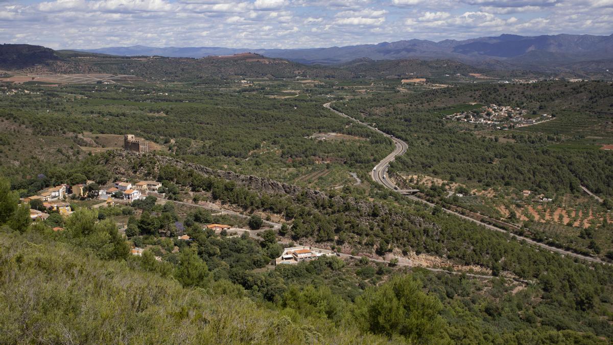 Vista de la comarca del Camp de Morvedre.