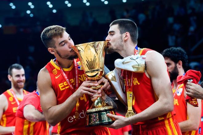 Las imágenes de la victoria de España contra Argentina en la final del Mundial de Baloncesto 2019.