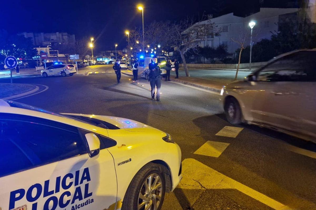 Agentes de la Policía Local de Palma.