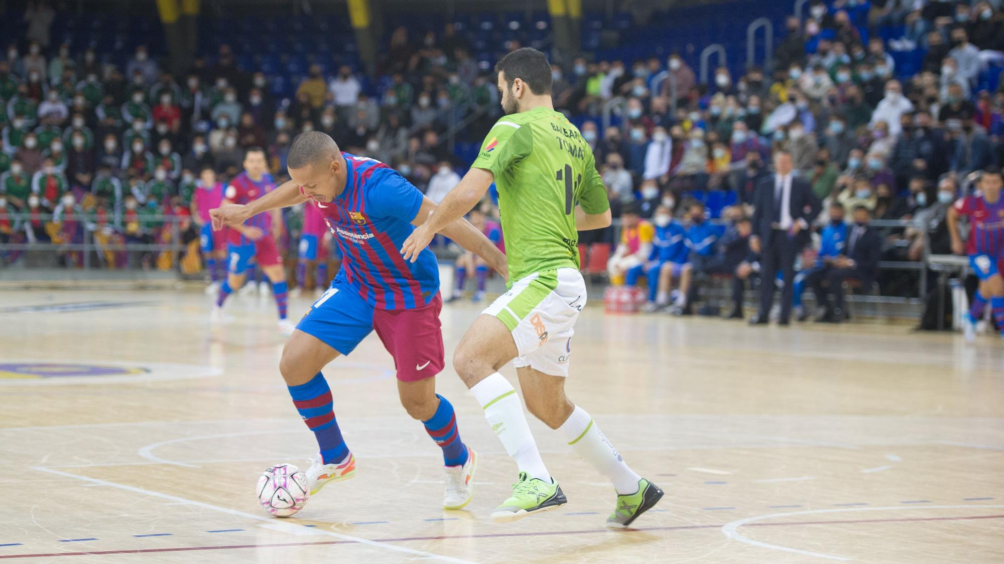 Victoria del Palma Futsal en la pista del Barça