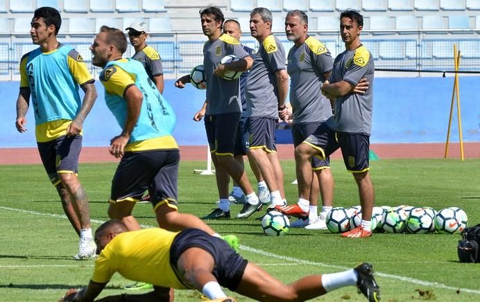 Primer entrenamiento de la UD Las Palmas