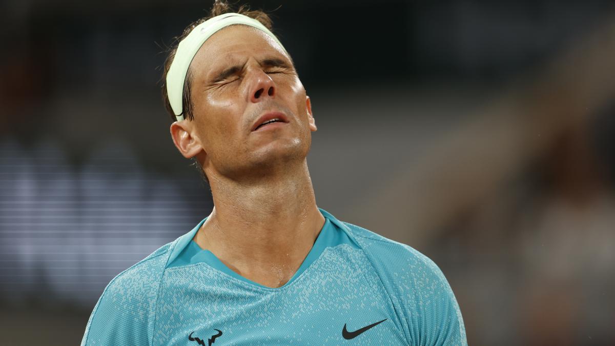 Rafael Nadal, en Roland Garros.