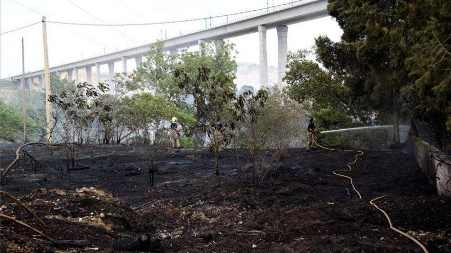 Alerta roja y naranja de peligro de incendios en el centro y suroeste de Aragón