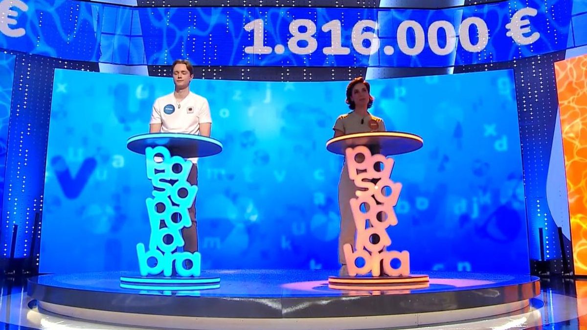 Manu y Rosa en Pasapalabra
