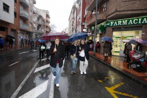 Llegada de la Fuensanta a Murcia