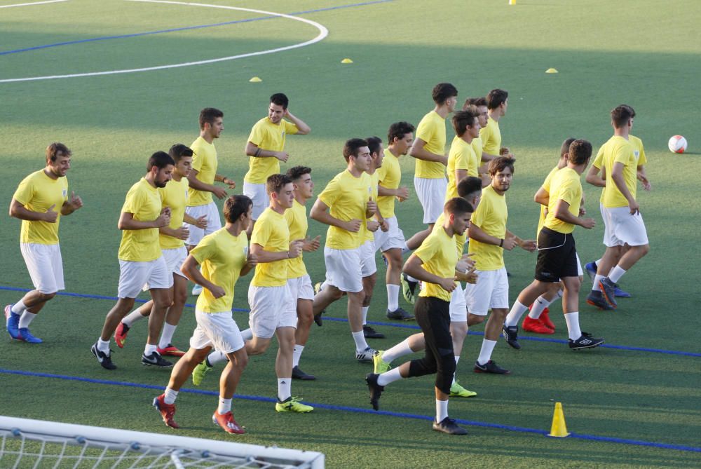 Primer entrenament del Banyoles de la pretemporada