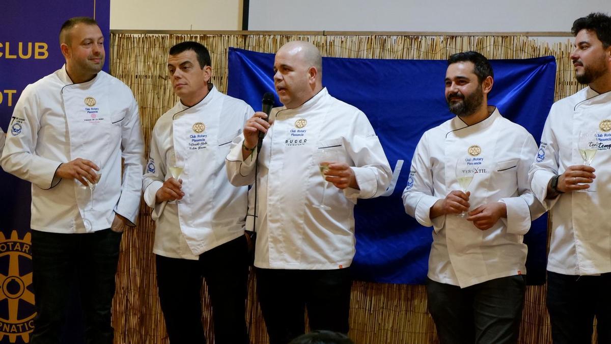 La cita solidaria 7 Chefs, de Rotary Plasencia, celebra su cuarta edición y crece este año con ocho cocineros.