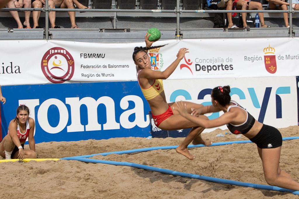 Campeonato de balonmano playa en La Manga