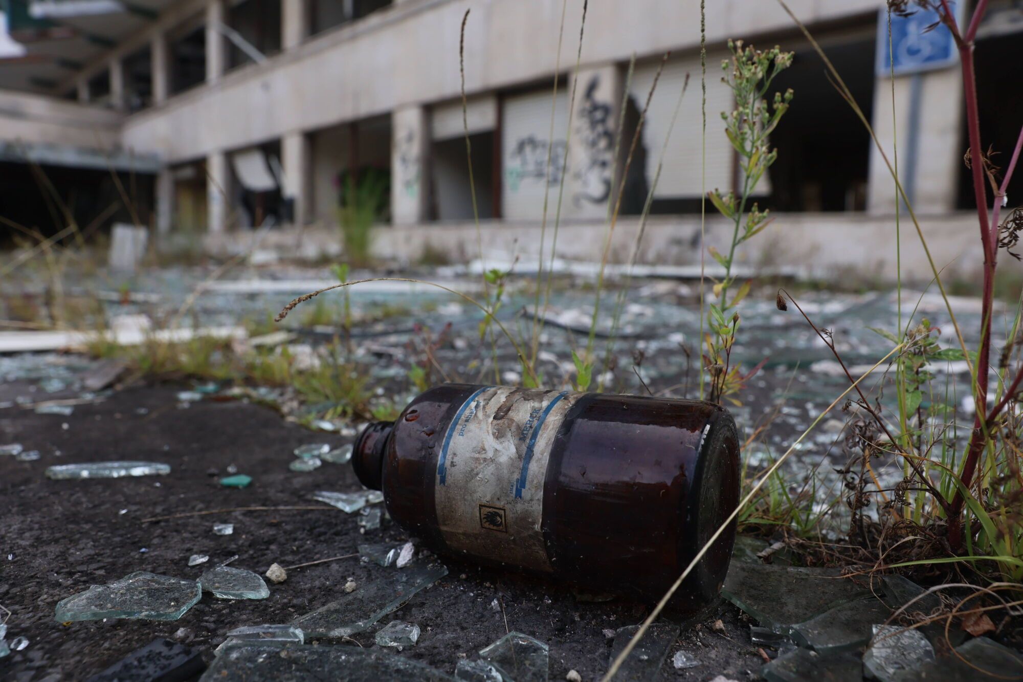 Viejo HUCA. Recorrido por cómo está el viejo hospital.