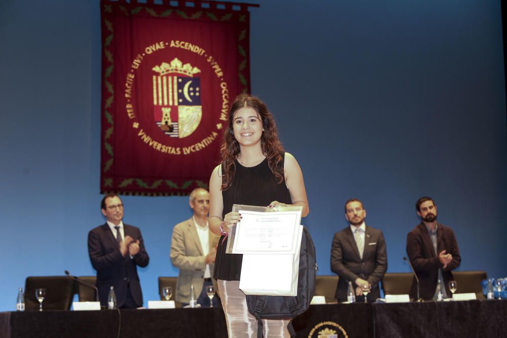 150 alumnos recogen en la UA sus diplomas de la Olimpiada del Saber