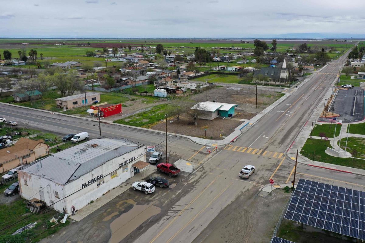 Inundaciones en el condado de Tulare, en California