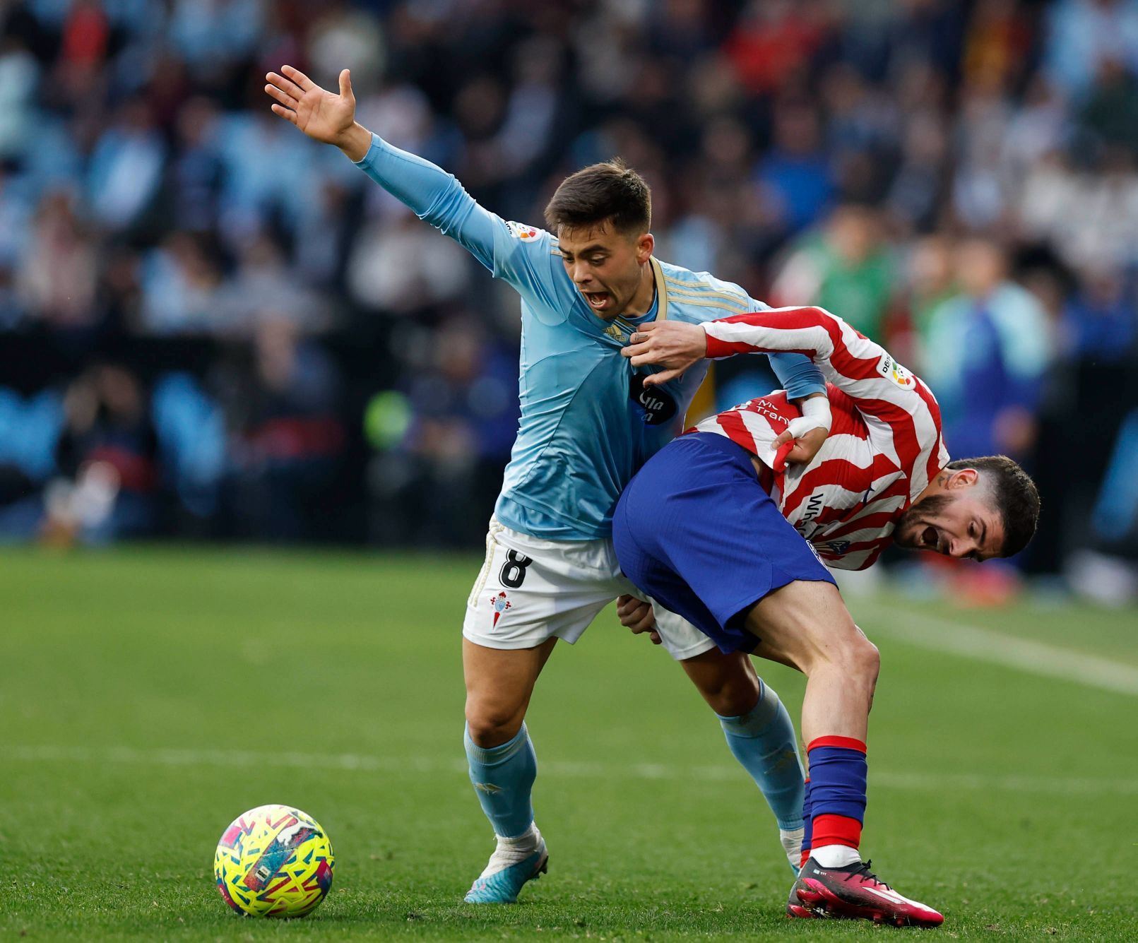 Las mejores imágenes del Celta-Atleti