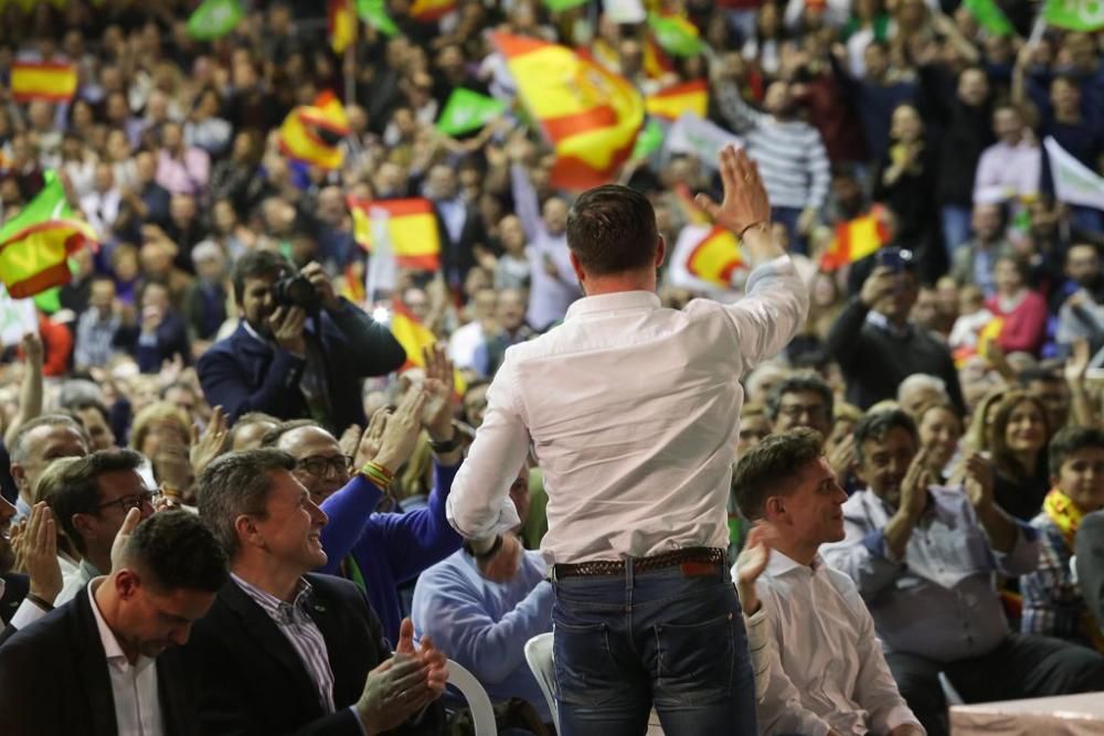 Acto de campaña de Vox en Murcia