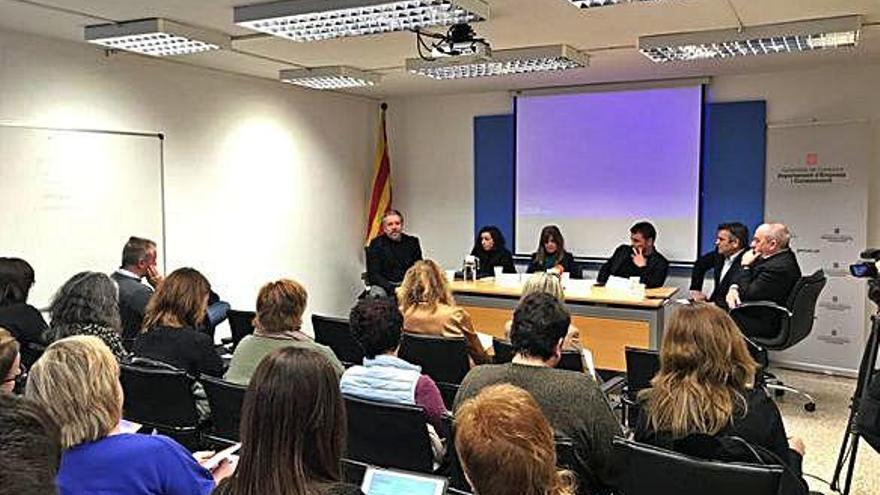 Taula rodona sobre comerç local, ahir a Manresa amb motiu de la presentació de l&#039;Agenda Comerç 20-21