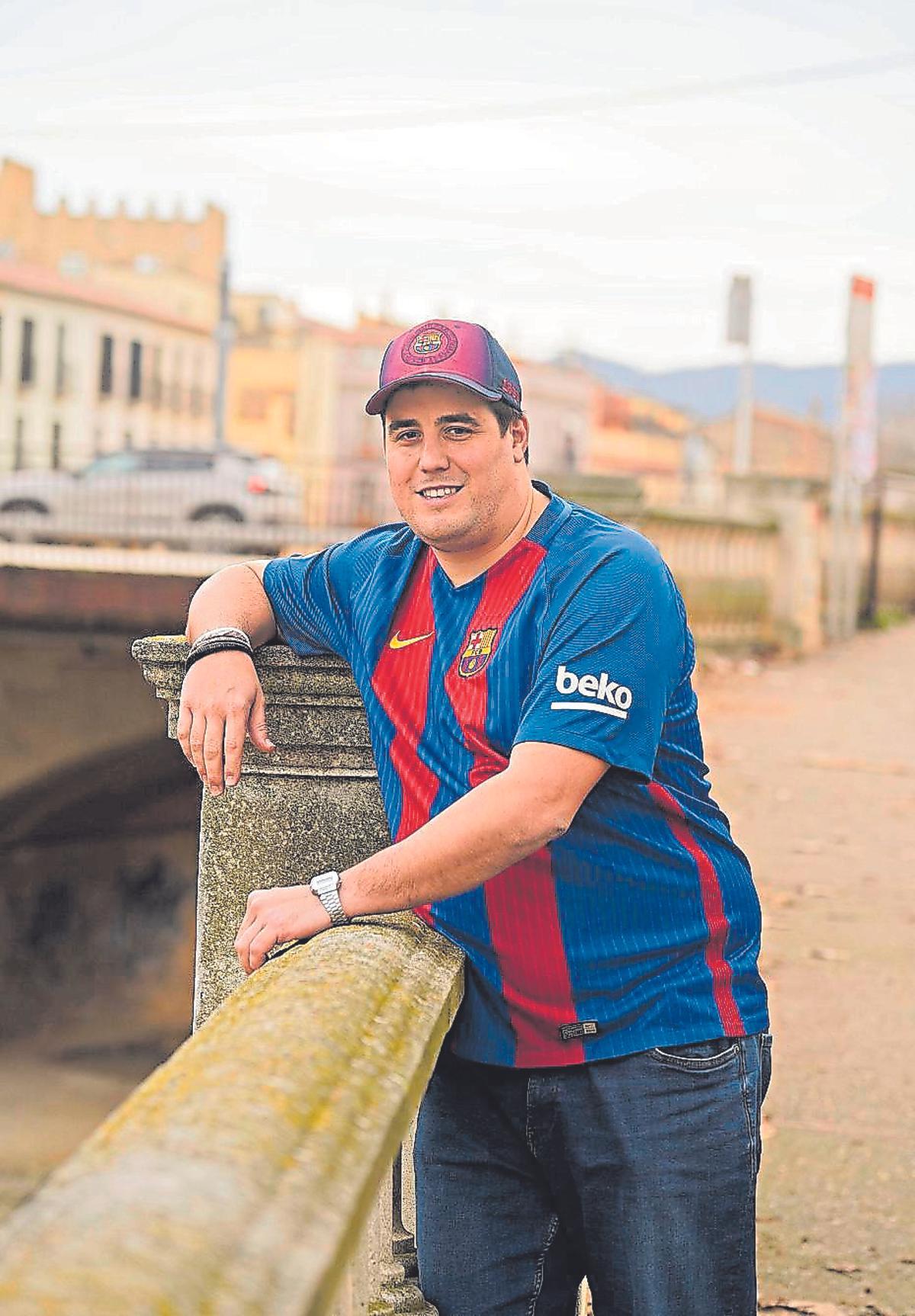 Dani Juan, en l'entrevista amb el Diari de Girona.