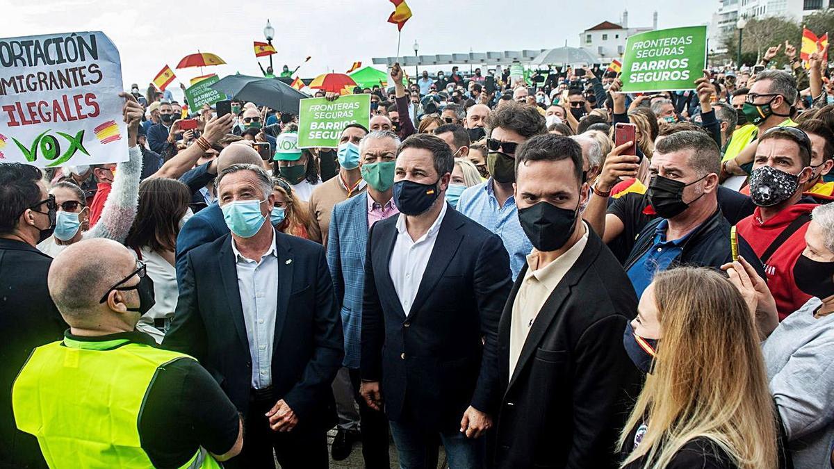 Protestas contra Vox en Lanzarote