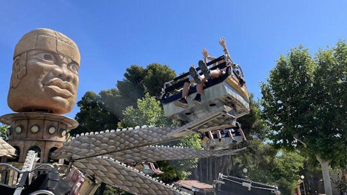 El Quetzal del Parque de Atracciones de Zaragoza