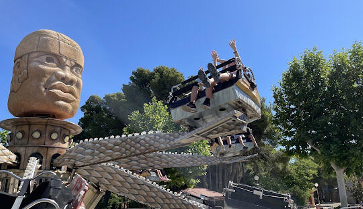 El Quetzal del Parque de Atracciones de Zaragoza