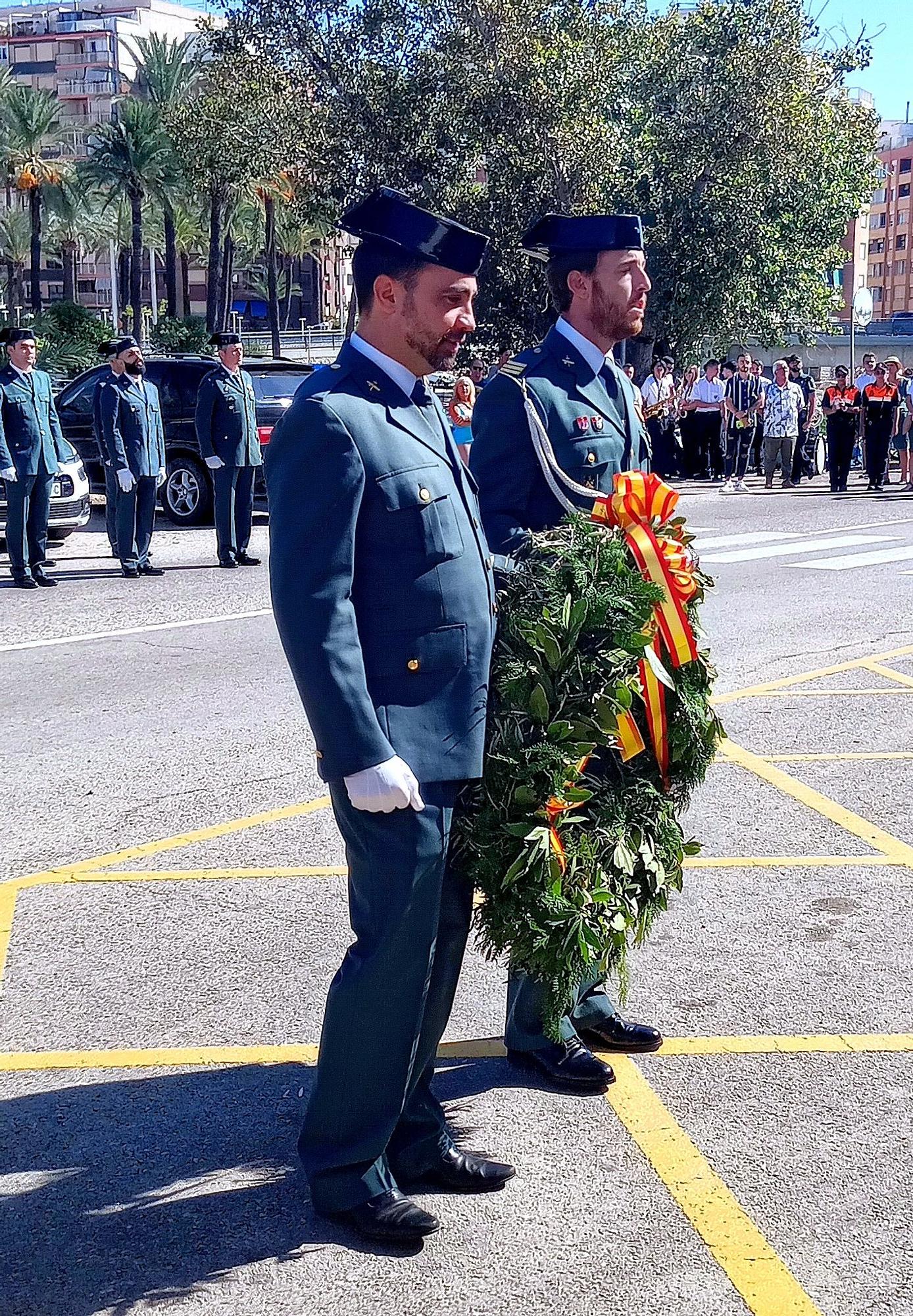 La Ribera se vuelca con la Guardia Civil el día de su patrona