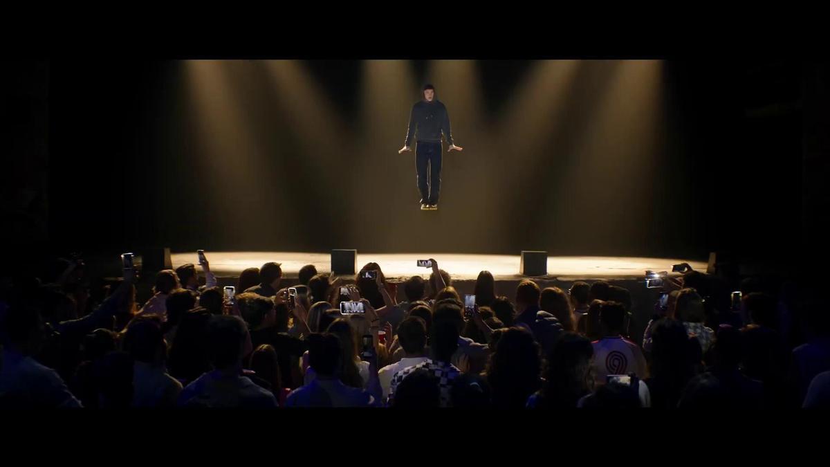 Now you see me: now you don't.