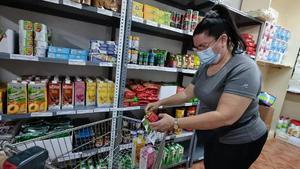 Economato solidario del comedor social de La Milagrosa, en Santa Cruz de Tenerife