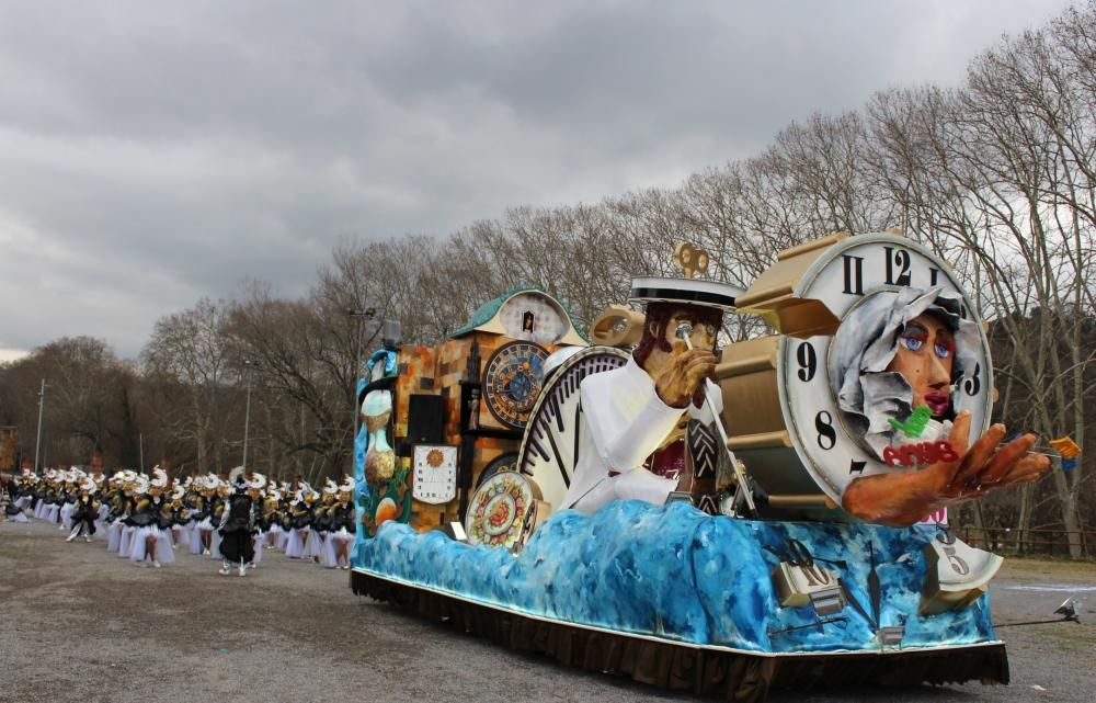 La colla La Santjoanenca al Carnaval d'Olot