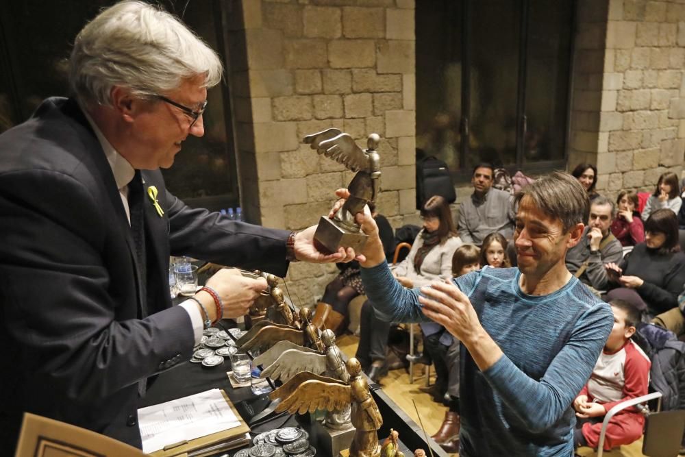 Entrega de premis del Concurs de Pessebres de l'Associació de Pessebristes de Girona