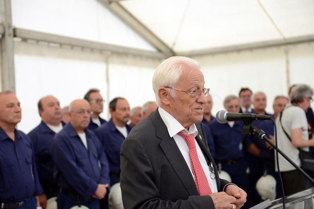 Homenaje al Padre Ángel en La Rebollada