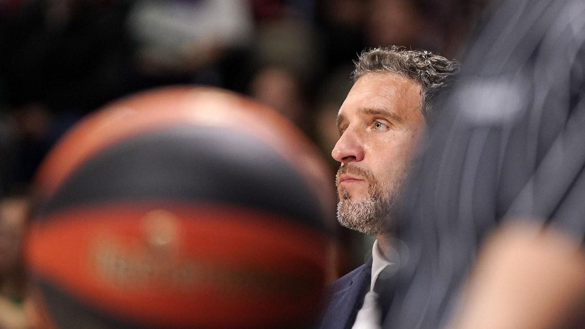 Ibon Navarro, entrenador del Unicaja.