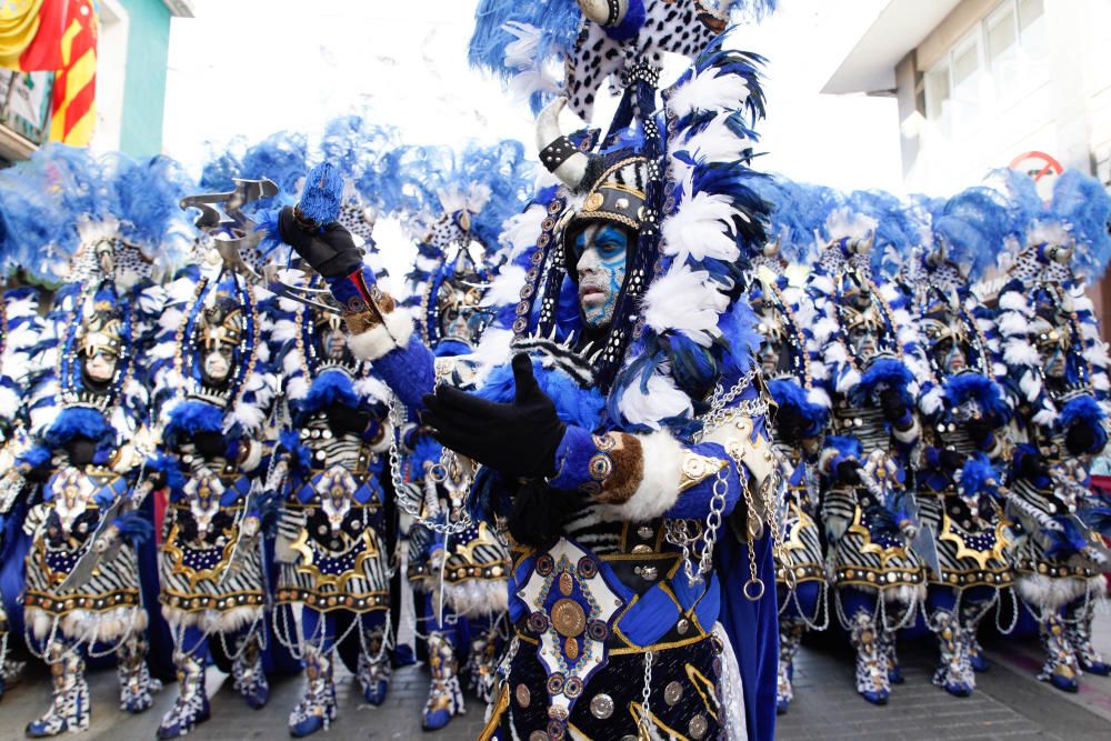 Los Realistas entraron en la ciudad con un boato donde los caballos y la sangre azul de las tropas musulmanas fueron los protagonistas