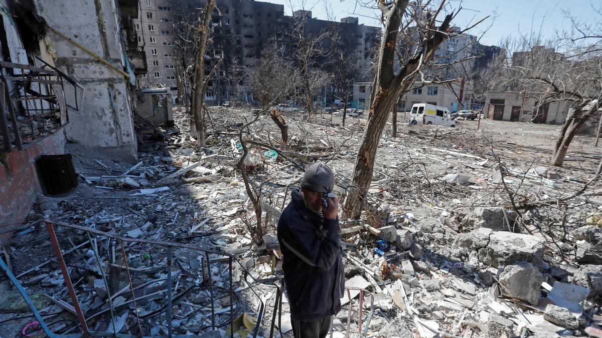 Mariupol, una ciudad en ruinas.