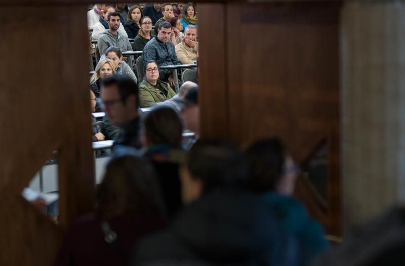 Oposiciones de Correos en la Facultad de Derecho