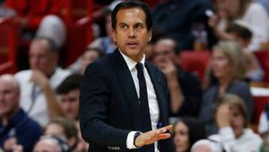 Spoelstra, técnico de los Miami Heat