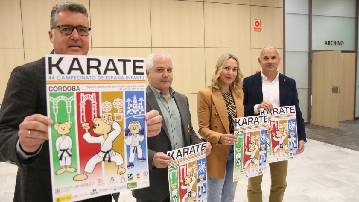 Presentación del Campeonato de España de Kárate.