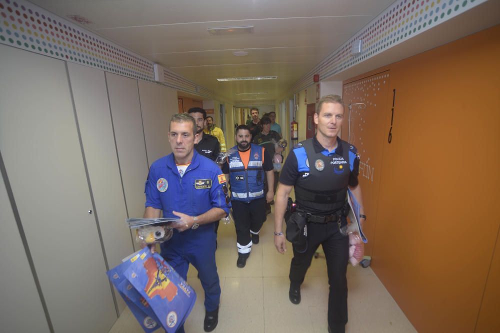 Sonrisas para los niños ingresados en el hospital