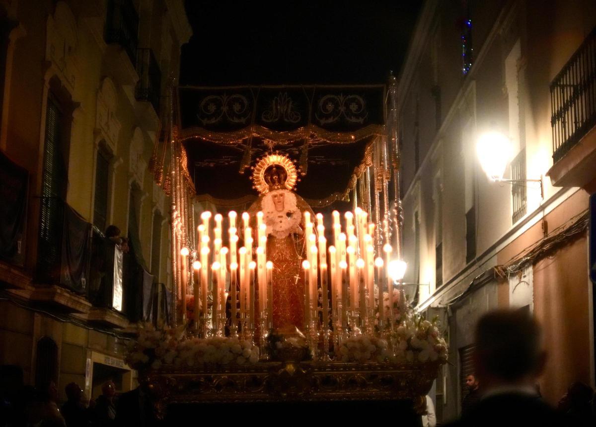 La Virgen María Santísima del Mayor Dolor de Santo Domingo.