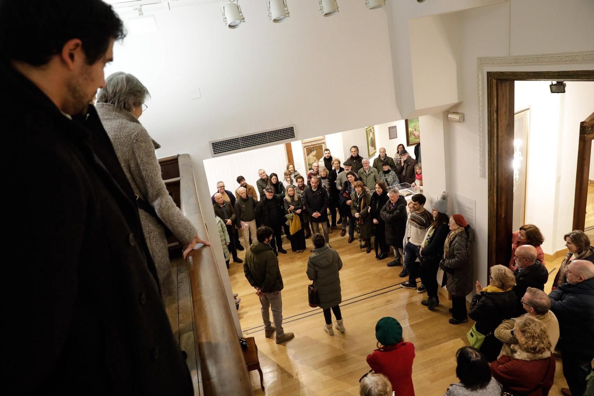 Inauguración exposició "Aves y paisajes" en el Museo Evaristo Valle
