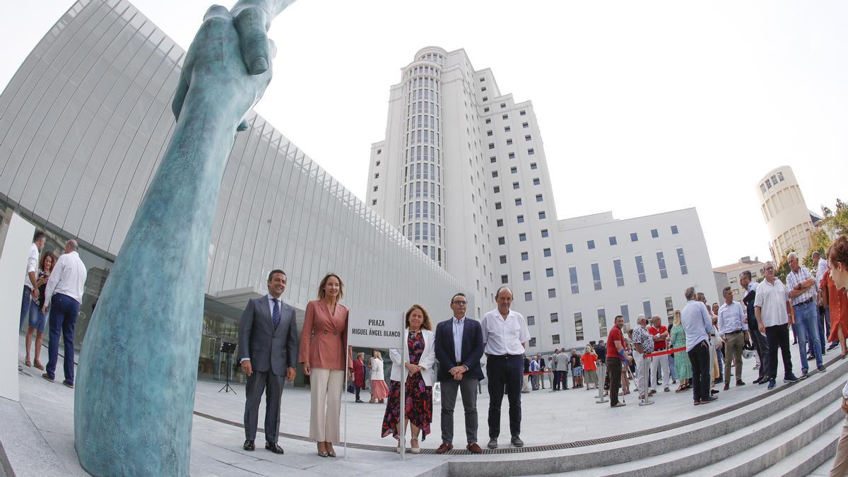 Vigo inaugura una plaza en honor a Miguel Ángel Blanco