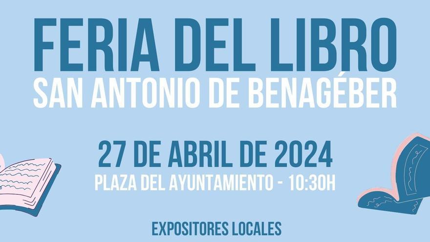 La Feria del Libro de San Antonio de Benagéber desembarca en la Plaza del Ayuntamiento con su edición más solidaria