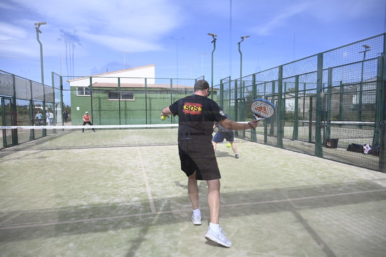 Las mejores imágenes de la jornada de pádel solidario de la Gaiata 15 en Castelló