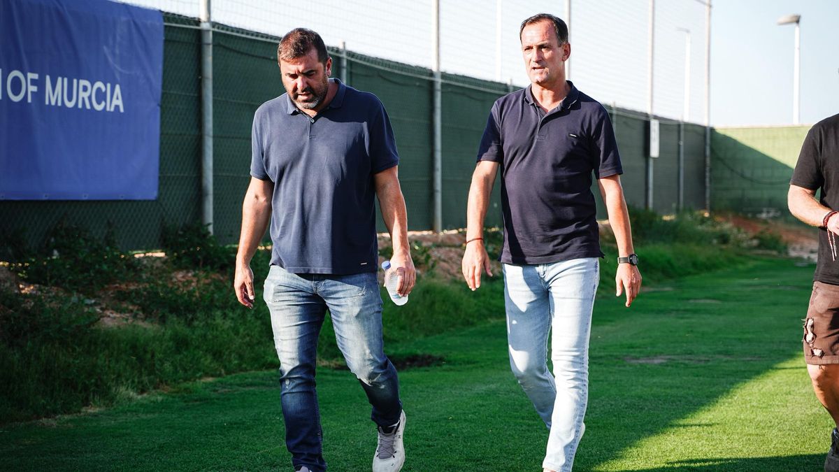 Etxeberria en las instalaciones de Pinatar Arena