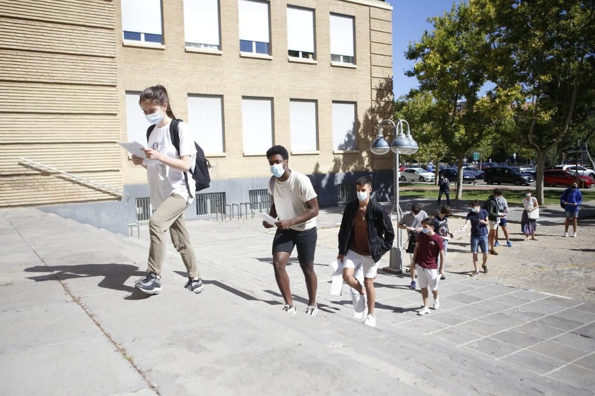 Comienza la selectividad en Aragón