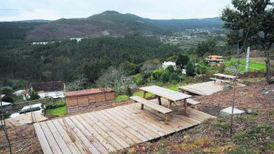 Uno de los lugares de descanso del parque. // Gustavo Santos