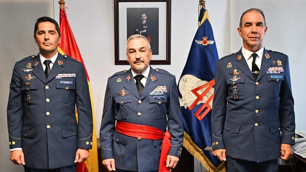 El coronel Saldaña toma posesión como nuevo jefe de la base aérea de Gando