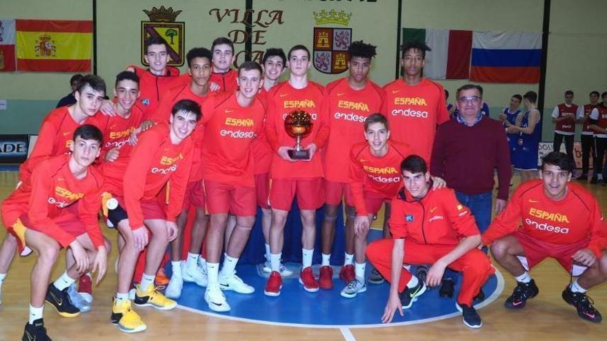 Pablo Tamba debuta con la selección sub 16