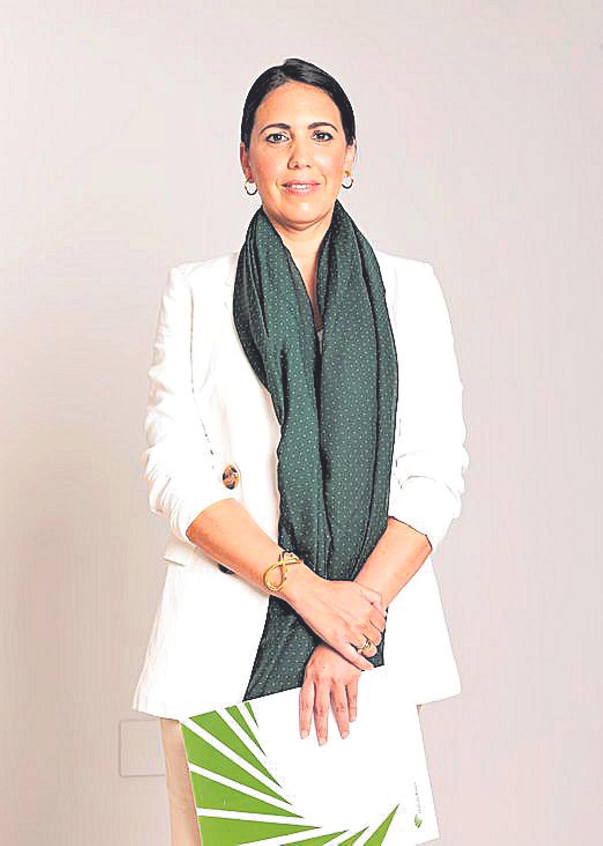 Marisol Pérez Gavilán,  responsable comercial de la Dirección Territorial de Unicaja Banco en Málaga.