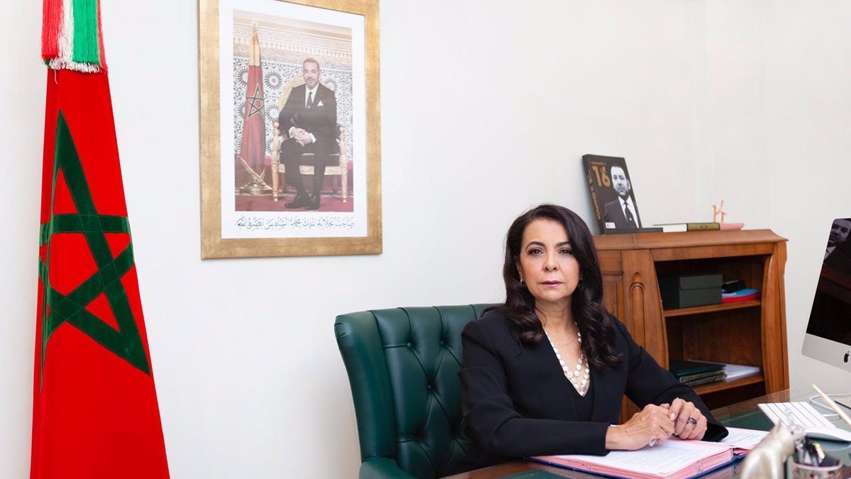 Karima Benyaich, la embajadora de Marruecos en España.