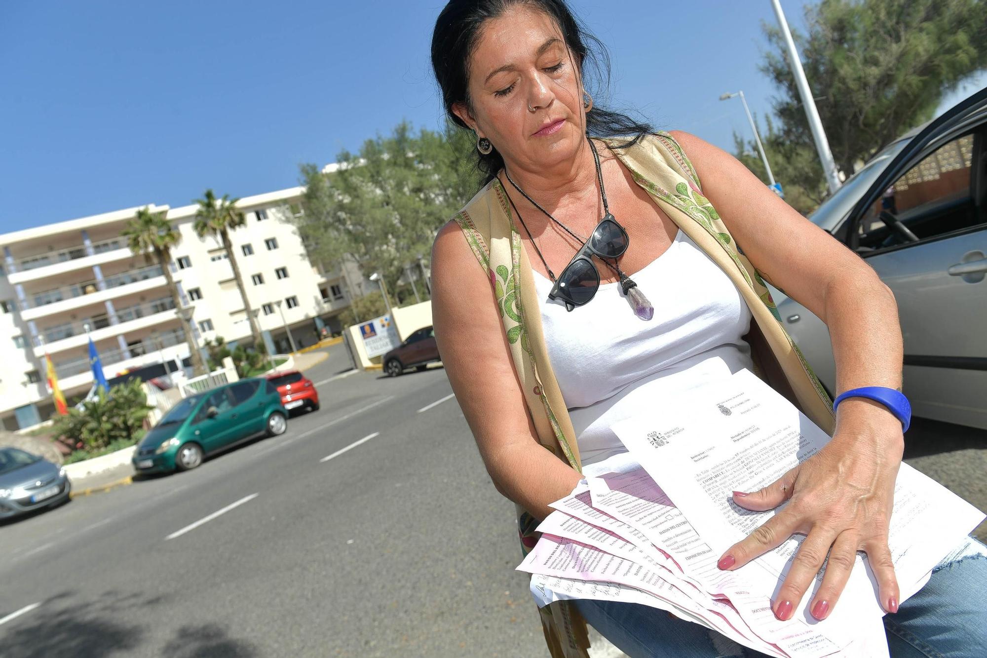 Una mujer reclama más cuidados para su madre en la residencia de Taliarte