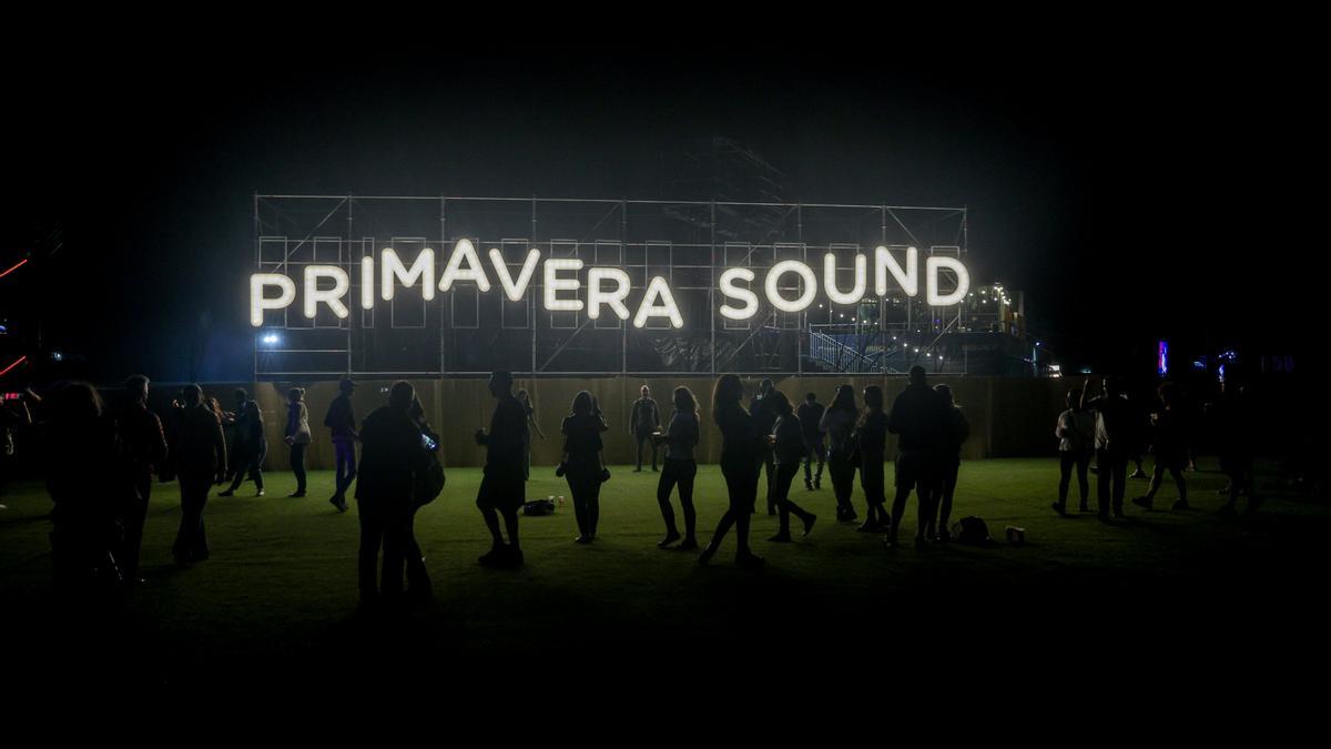 Ambiente s durante el Primavera Sound de Madrid, en la Ciudad del Rock.