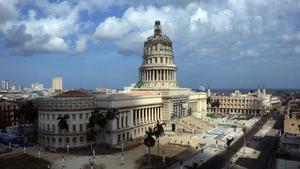 Panorámica del Gran Teatro de La Habana, el 19 de marzo del 2016.
